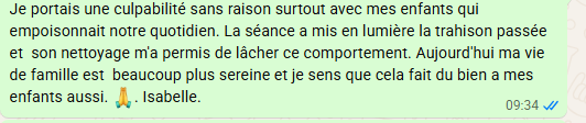 témoignage 4 lectures karmiques